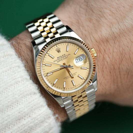 Rolex Datejust 126233 Champagne Jubilee
