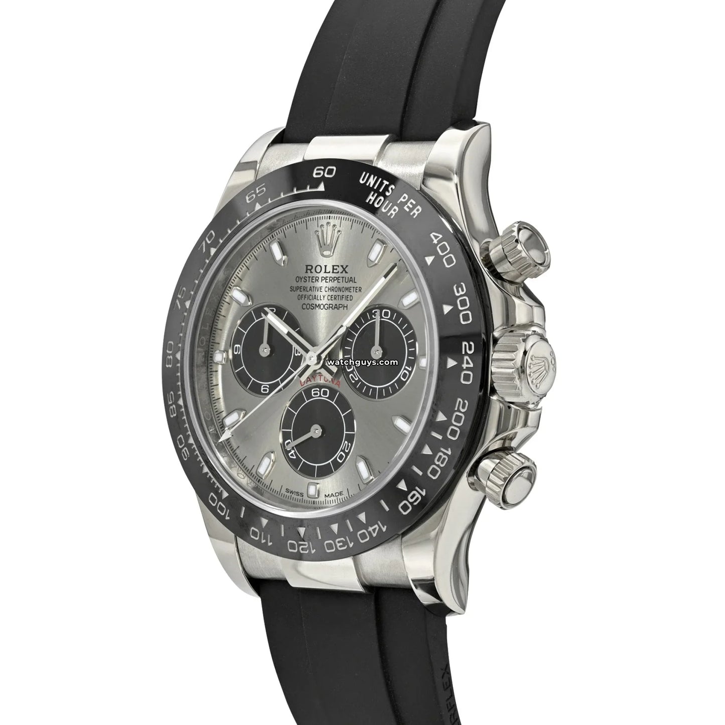 Rolex Daytona 116519LN Oysterflex Steel Dial