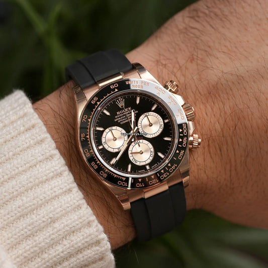 Rolex Daytona 126515LN Black Oysterflex