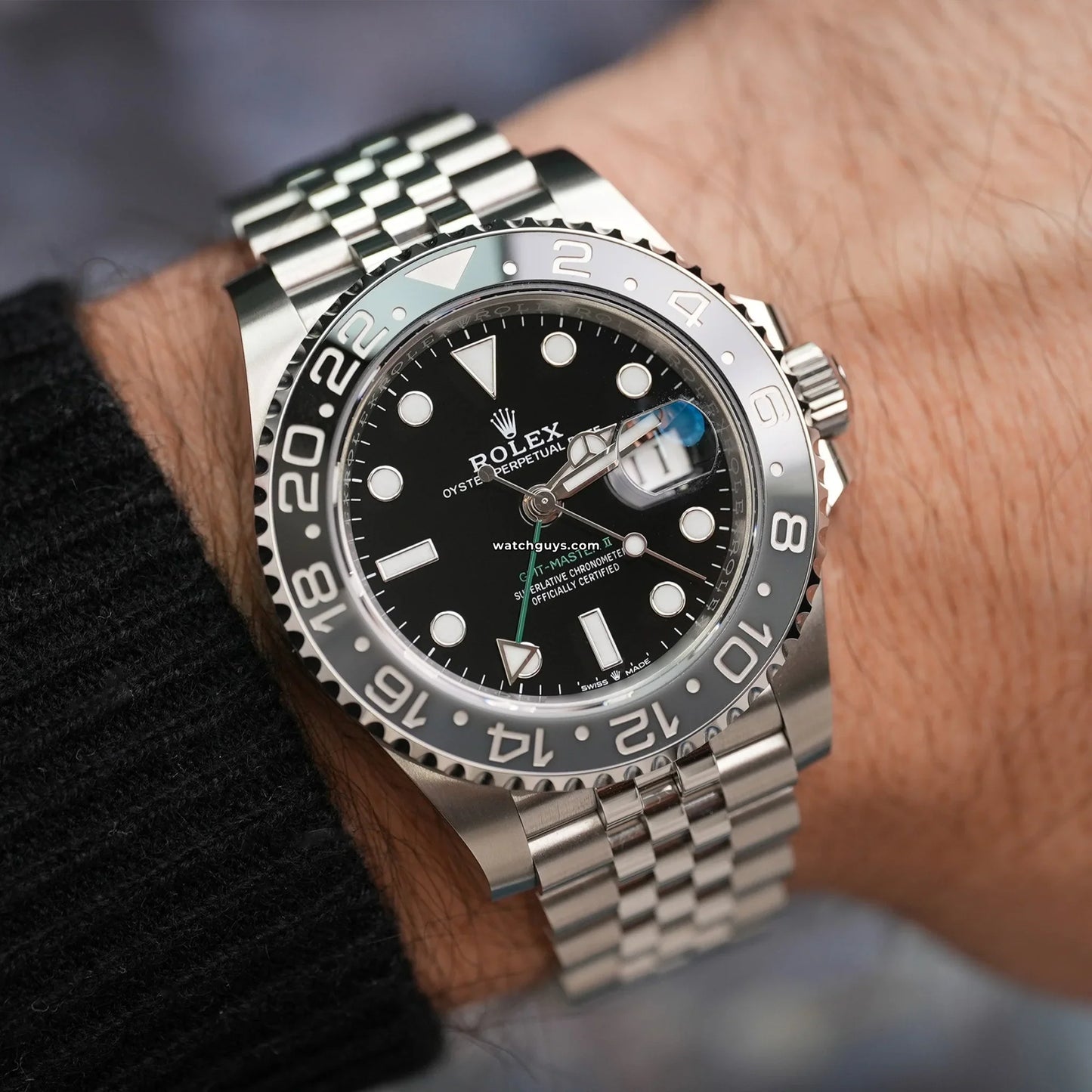 Rolex GMT-Master II 126710GRNR Bruce Wayne