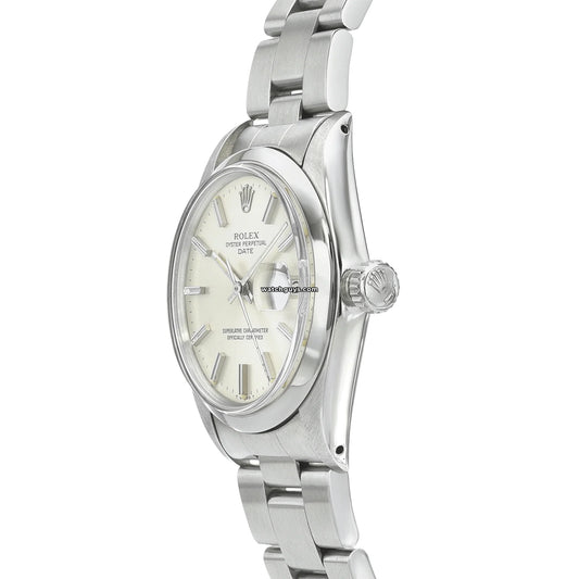 Rolex Date 1500 Silver