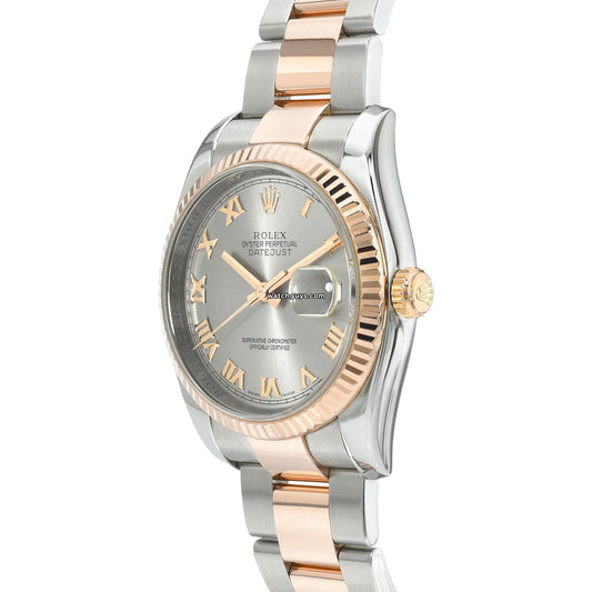 Rolex Datejust 116231 Slate Roman