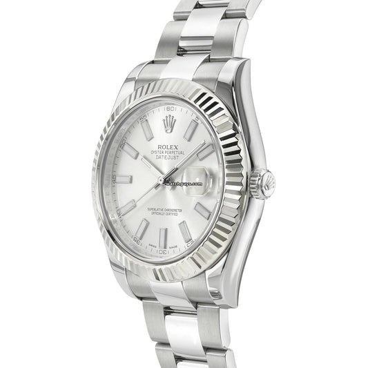 Rolex Datejust 116334 Silver Oyster