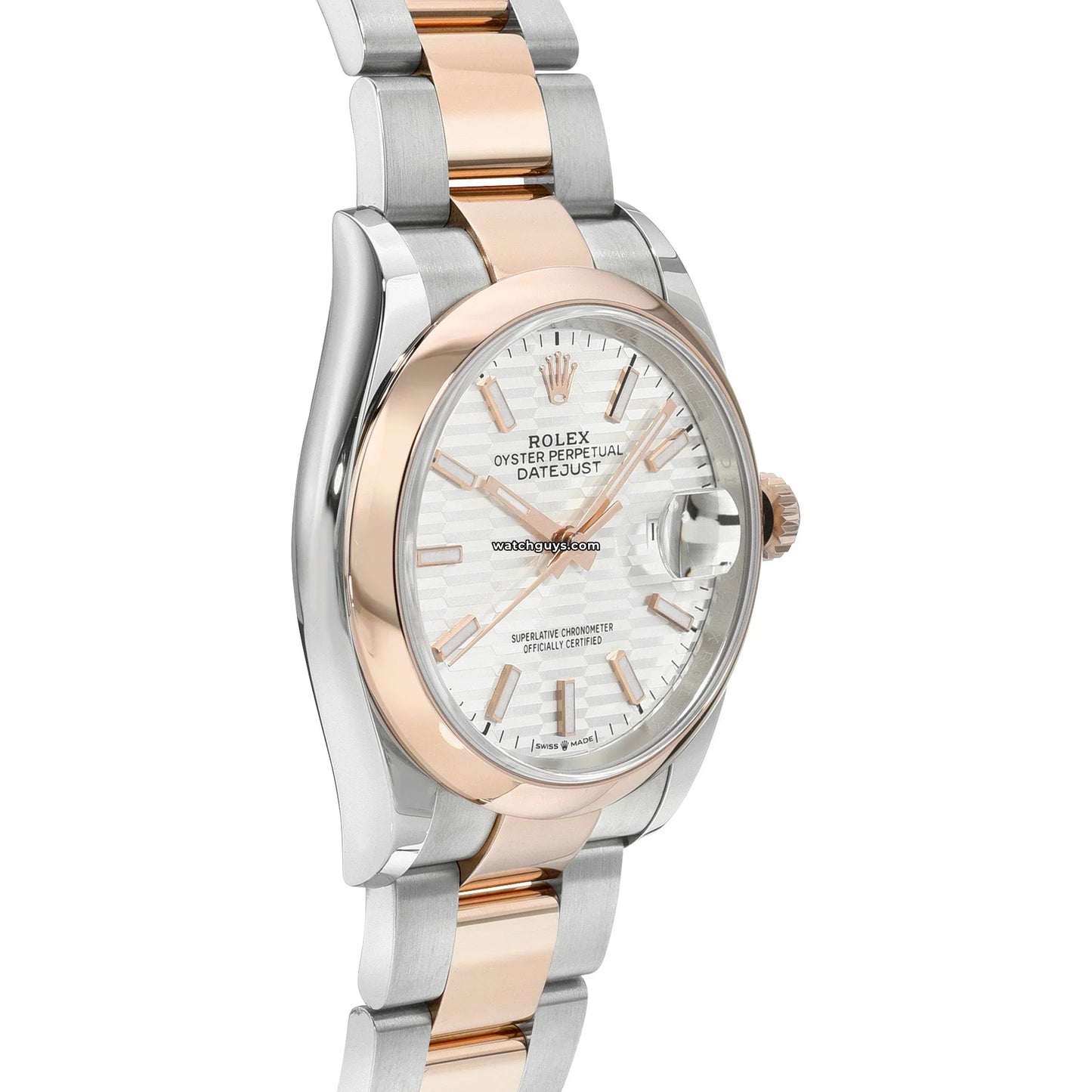 Rolex Datejust 126201 Silver Motif
