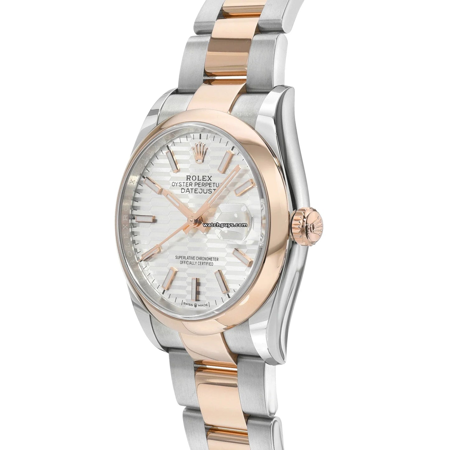 Rolex Datejust 126201 Silver Motif