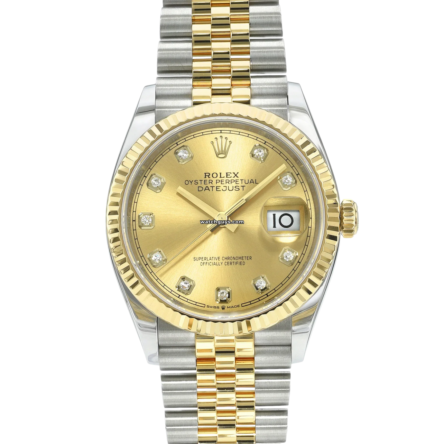 Rolex Datejust 126233 Champagne Diamond Jubilee