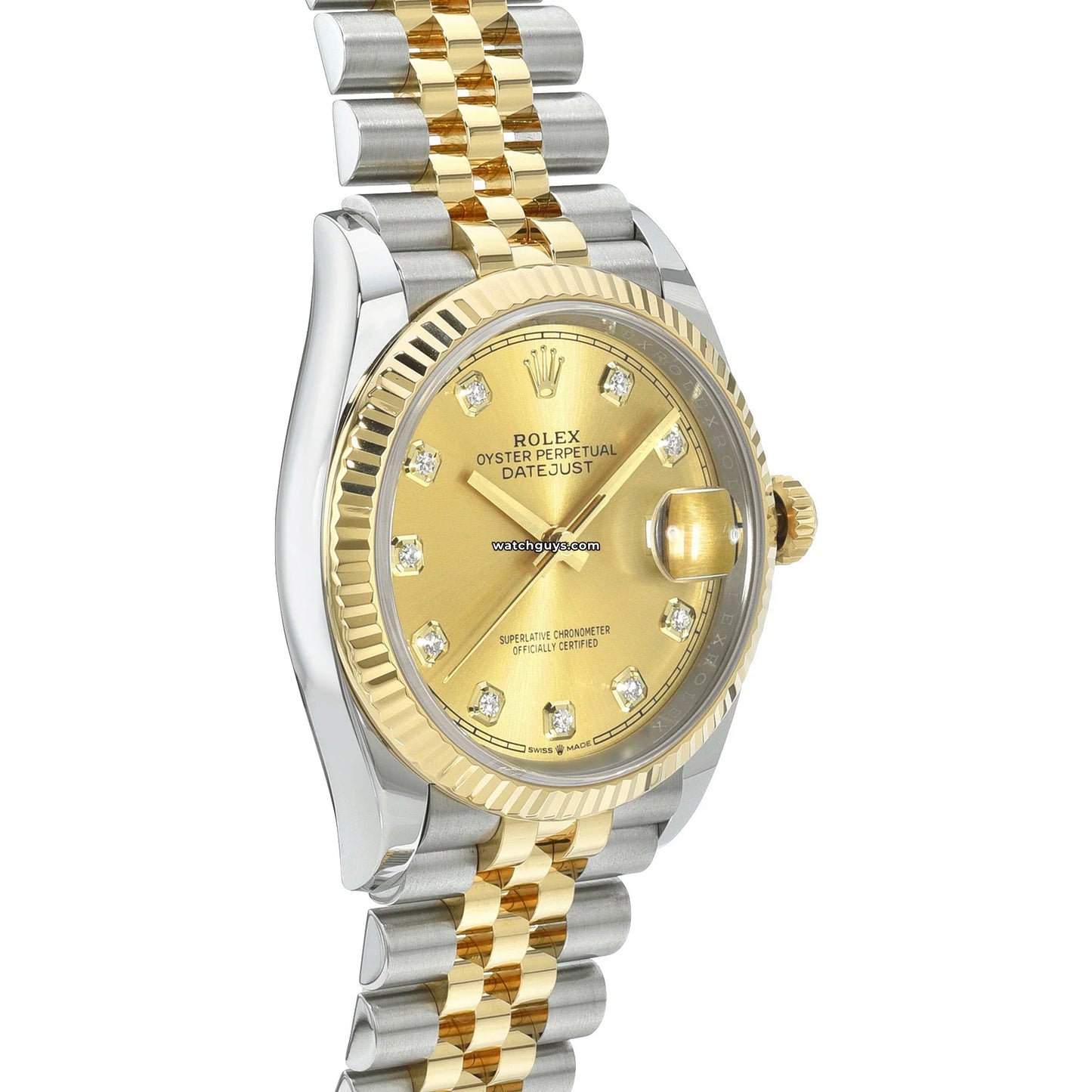 Rolex Datejust 126233 Champagne Diamond Jubilee