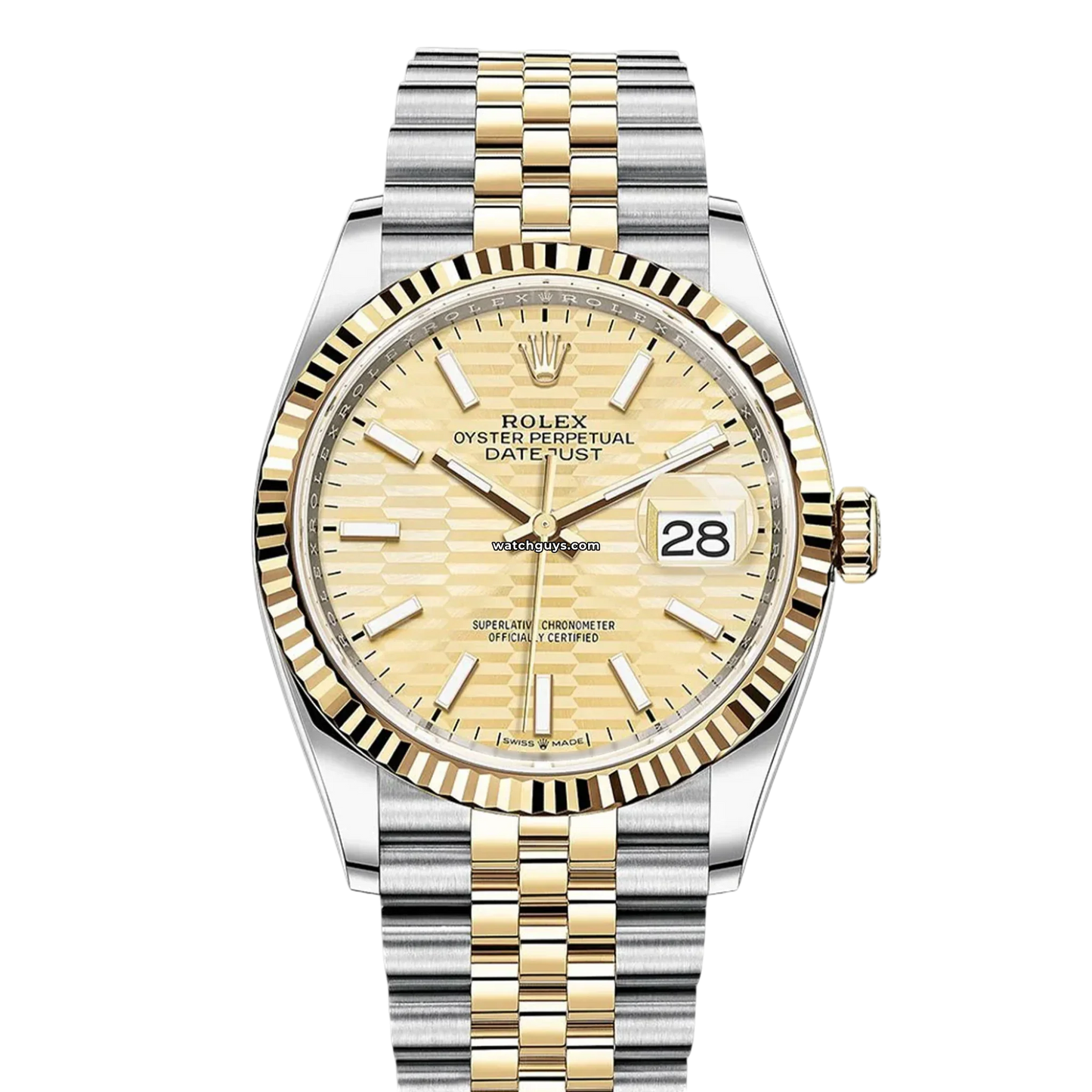 Rolex Datejust 126233 Champagne Motif