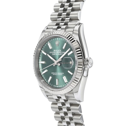 Rolex Datejust 126234 Mint Green Jubilee