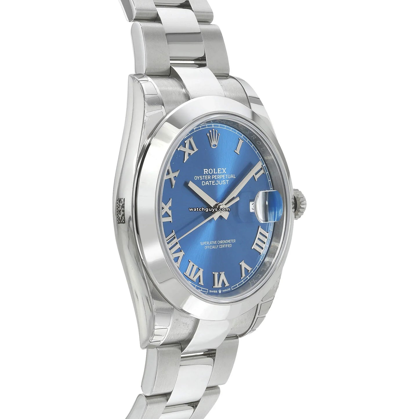 Rolex Datejust 126300 Azzurro Blue Oyster