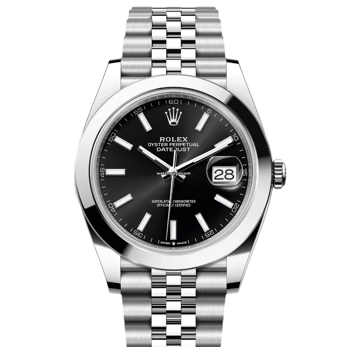 Rolex Datejust 126300 Black Jubilee