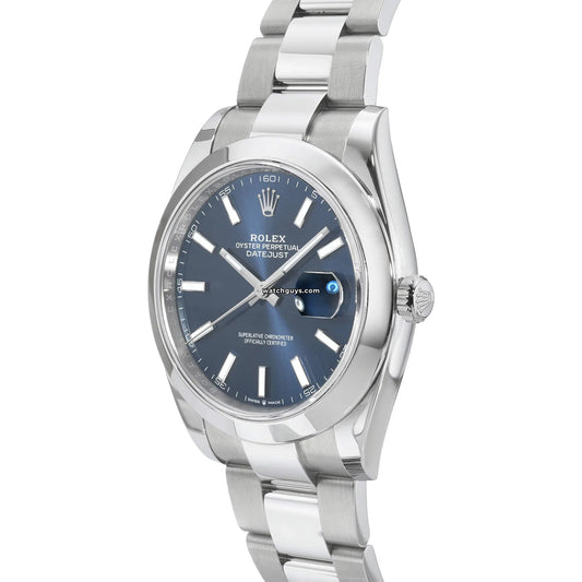 Rolex Datejust 126300 Blue Oyster