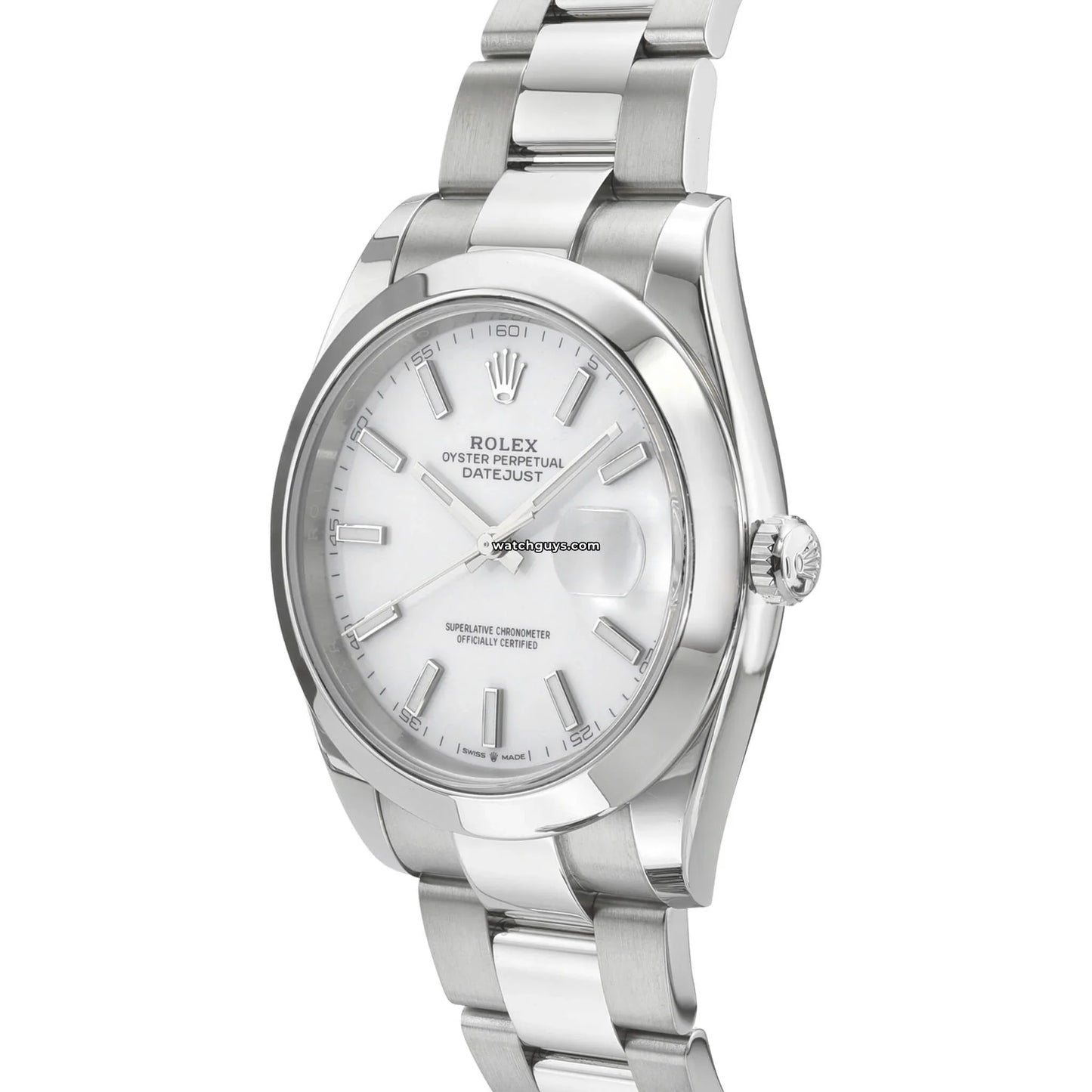 Rolex Datejust 126300 White