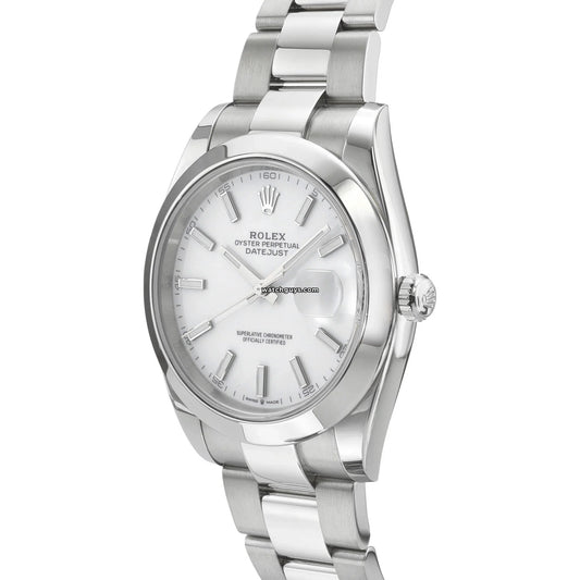Rolex Datejust 126300 White
