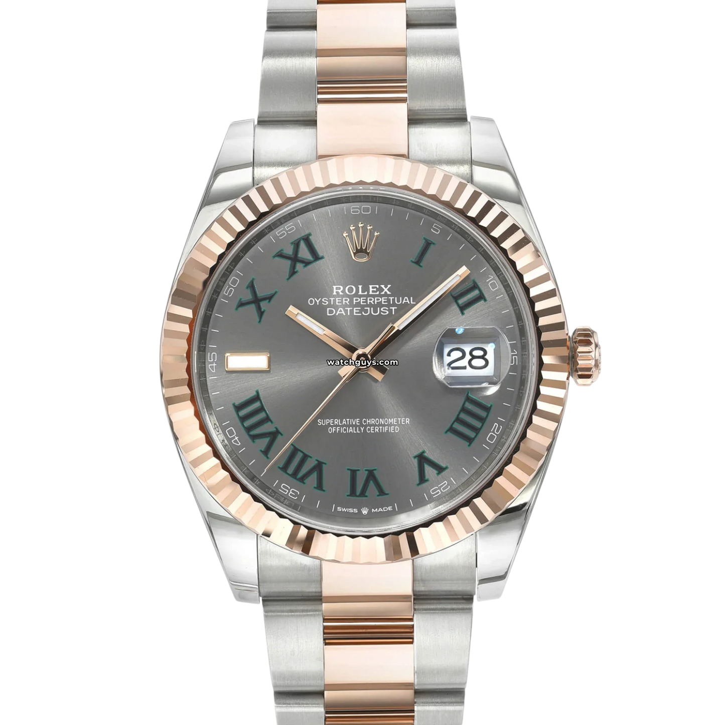 Rolex Datejust 126331 Wimbledon Oyster