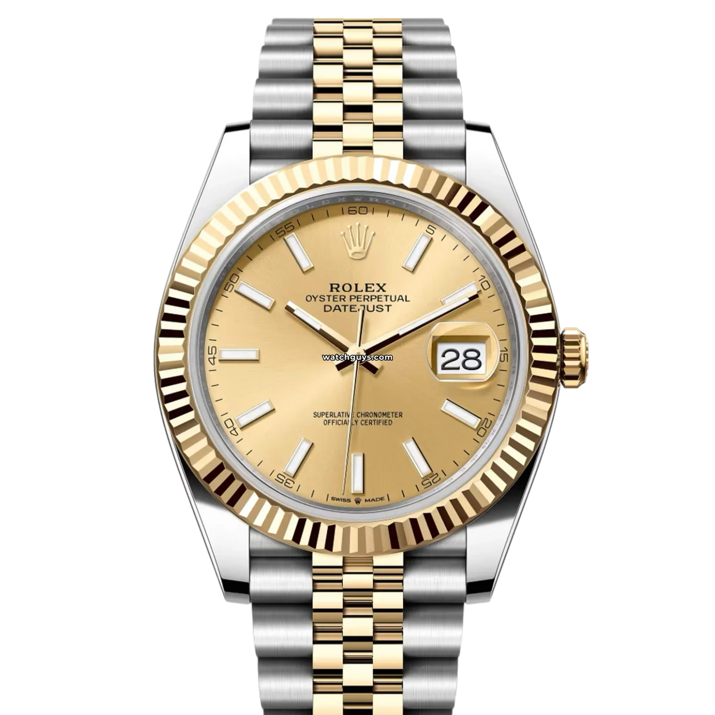 Rolex Datejust 126333 Champagne Jubilee