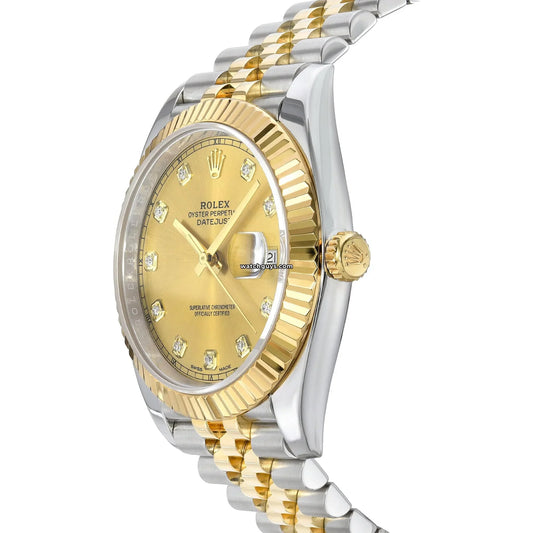 Rolex Datejust 126333 Steel & Yellow Gold Diamond