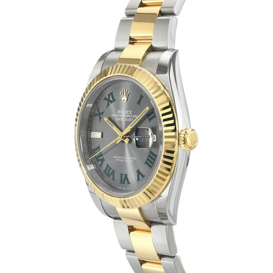 Rolex Datejust 126333 Wimbledon Oyster
