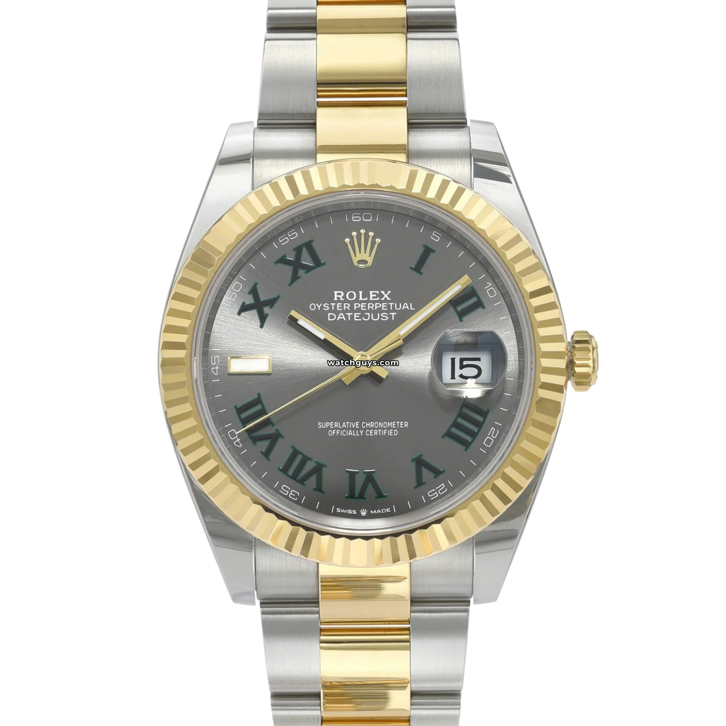 Rolex Datejust 126333 Wimbledon Oyster