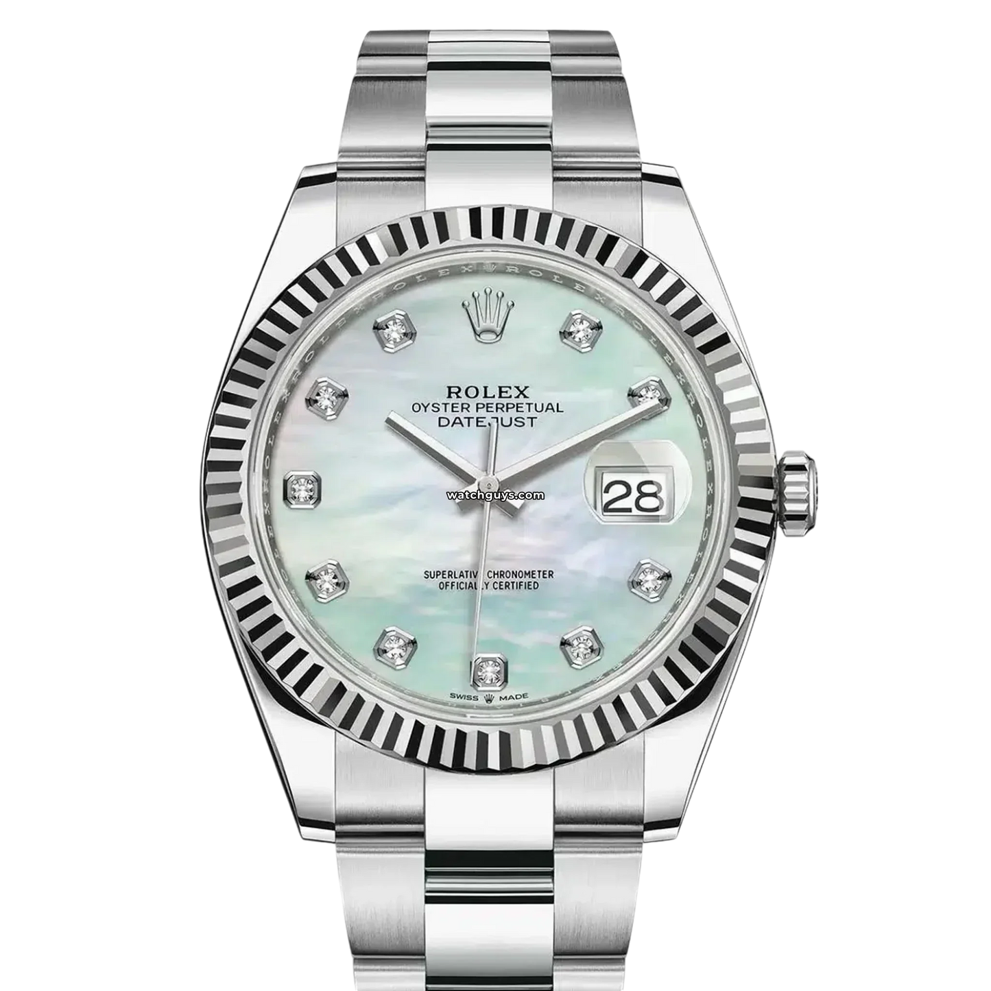Rolex Datejust 126334 Mother of Pearl Diamond