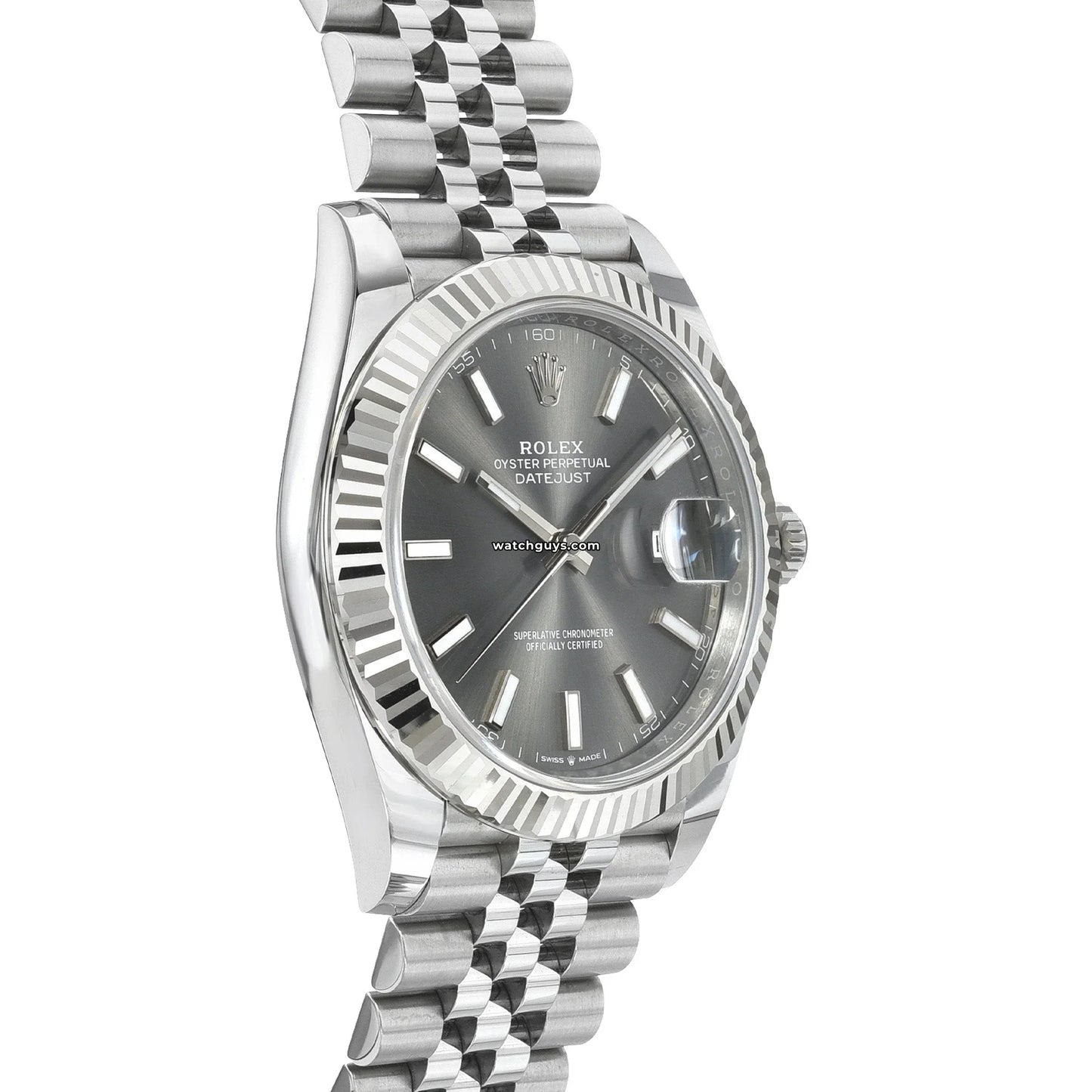 Rolex Datejust 126334 Rhodium Jubilee