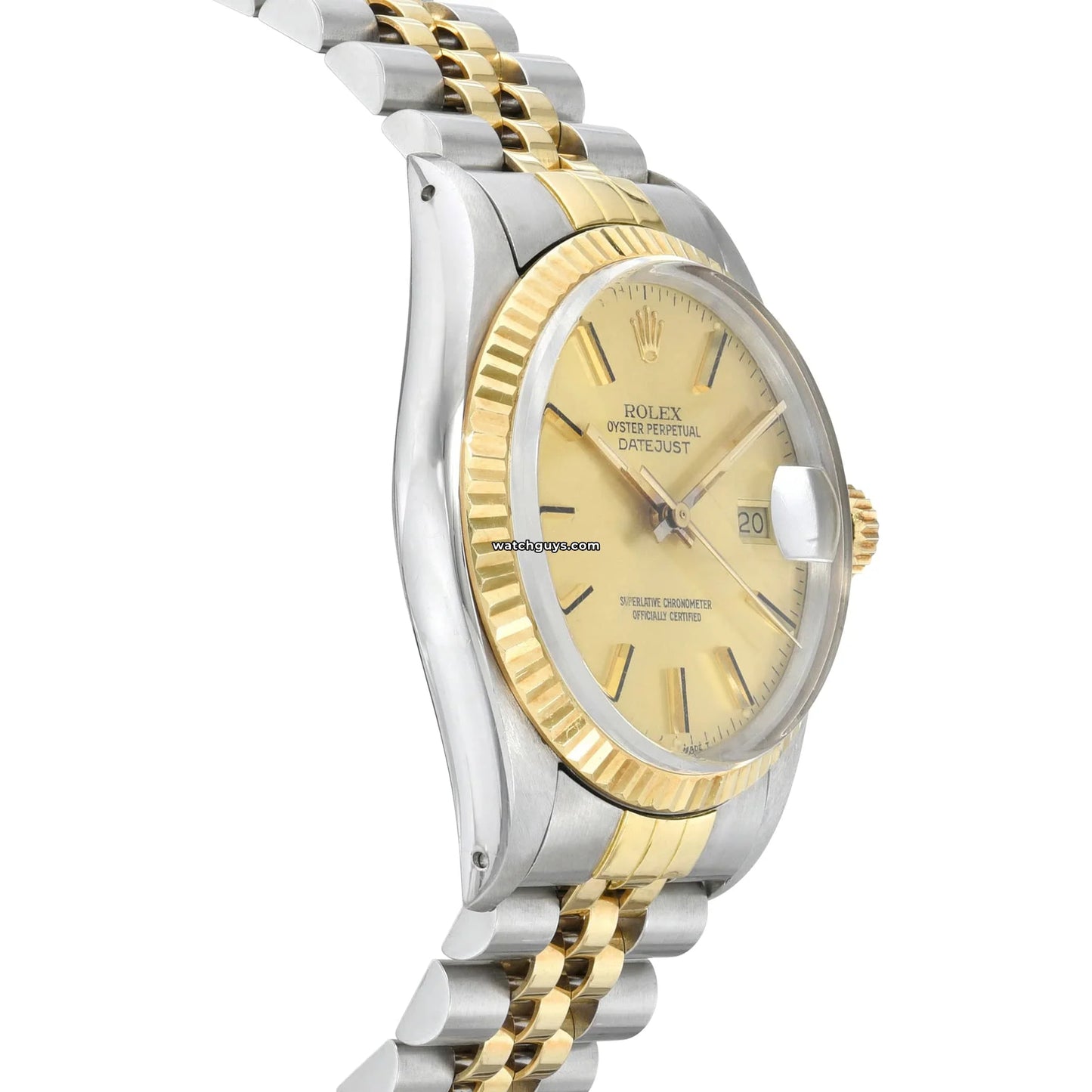Rolex Datejust 16013 Steel & Yellow Gold