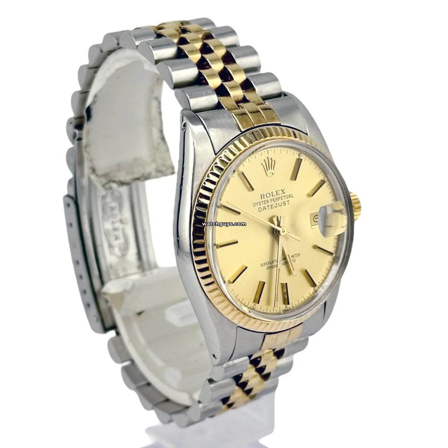 Rolex Datejust 16013 Two Tone Champagne