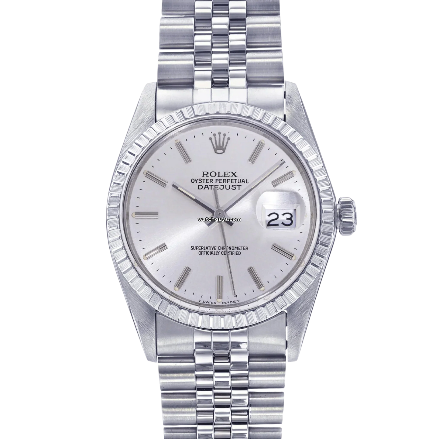 Rolex Datejust 16030 Silver Jubilee
