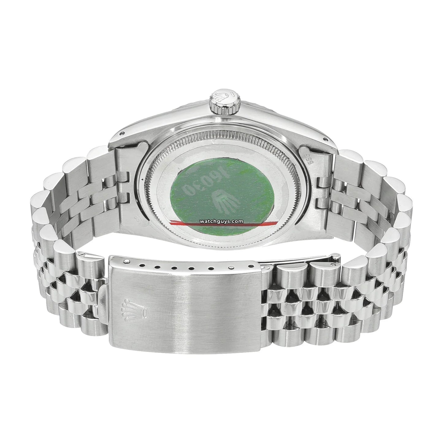Rolex Datejust 16030 Silver Tapestry