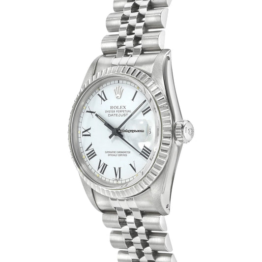 Rolex Datejust 16030 White "Buckley" Dial