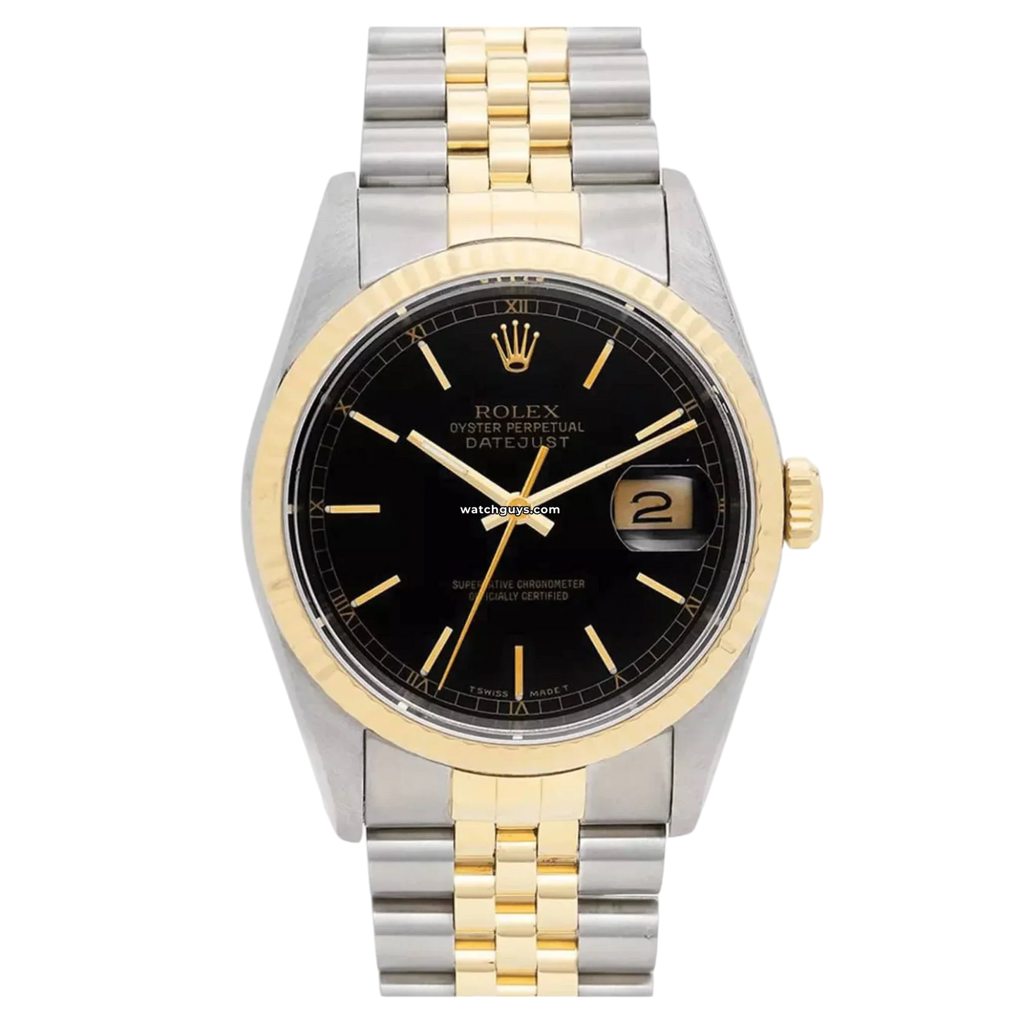 Rolex Datejust 16233 Black Dial
