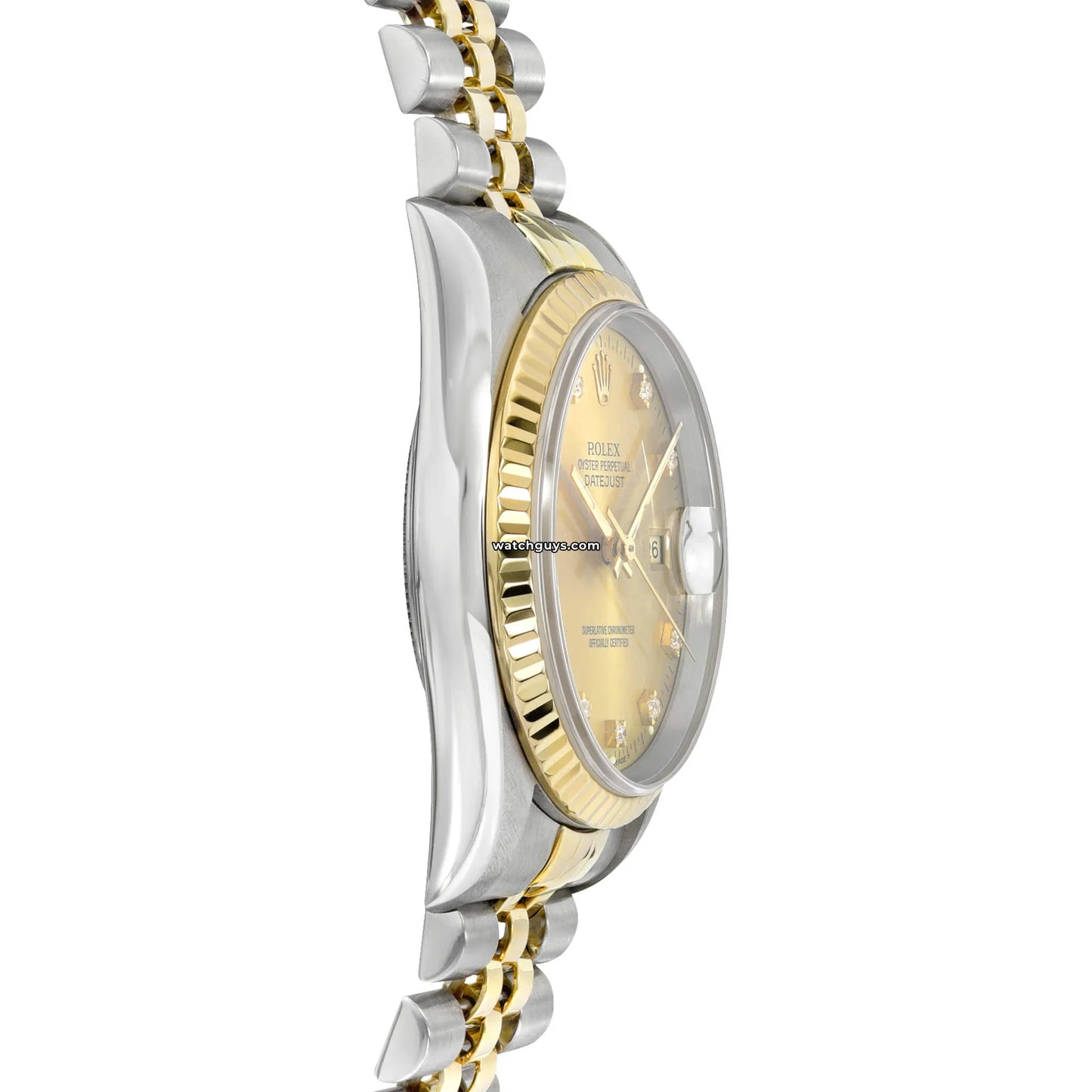 Rolex Datejust 16233 Champagne Diamond