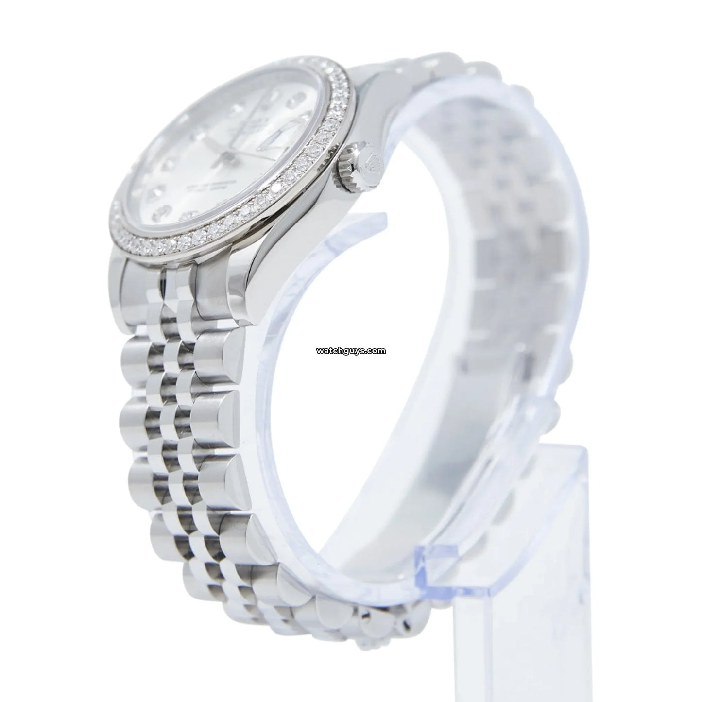 Rolex Datejust 178384 Silver Diamond Jubilee