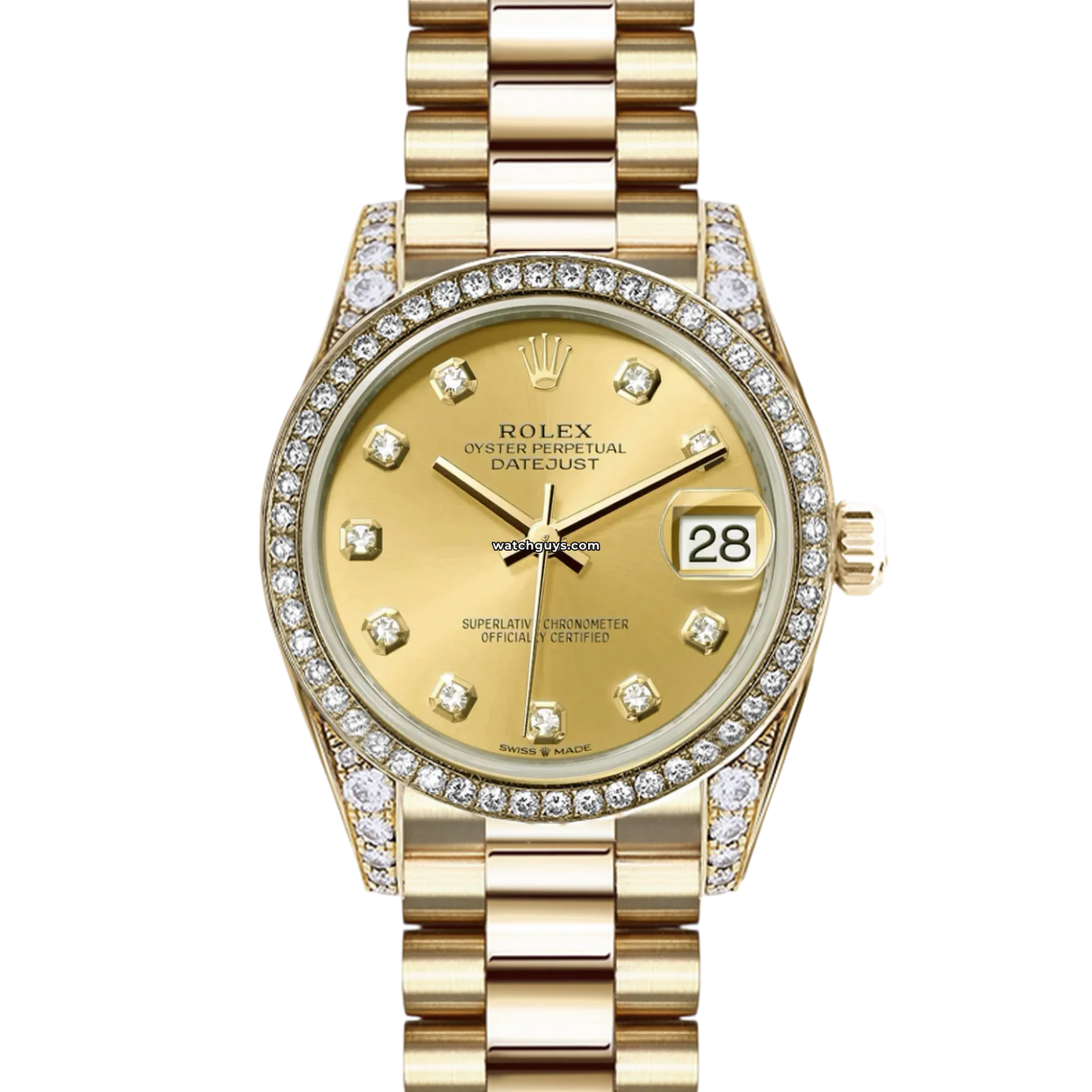 Rolex Datejust 179158 Champagne Diamond
