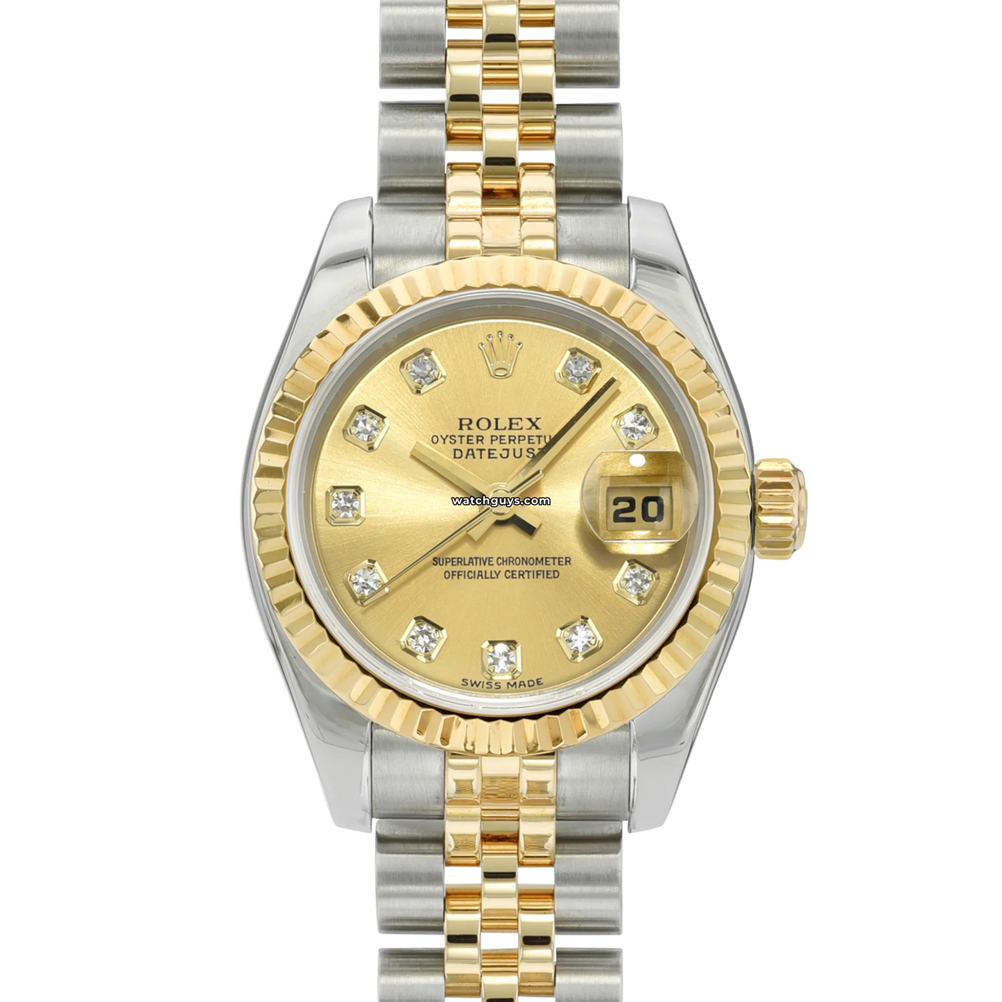Rolex Datejust 179173 Champagne Diamond Jubilee