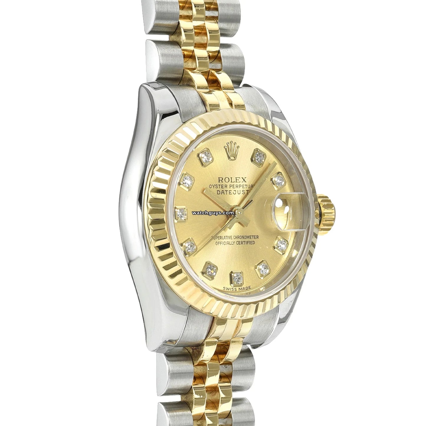 Rolex Datejust 179173 Champagne Diamond Jubilee