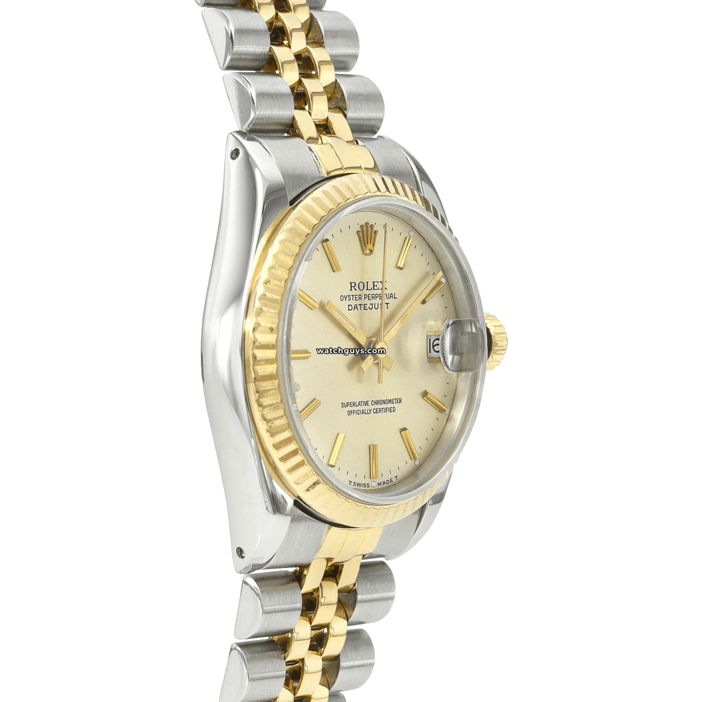 Rolex Datejust 68273 Two Tone Silver