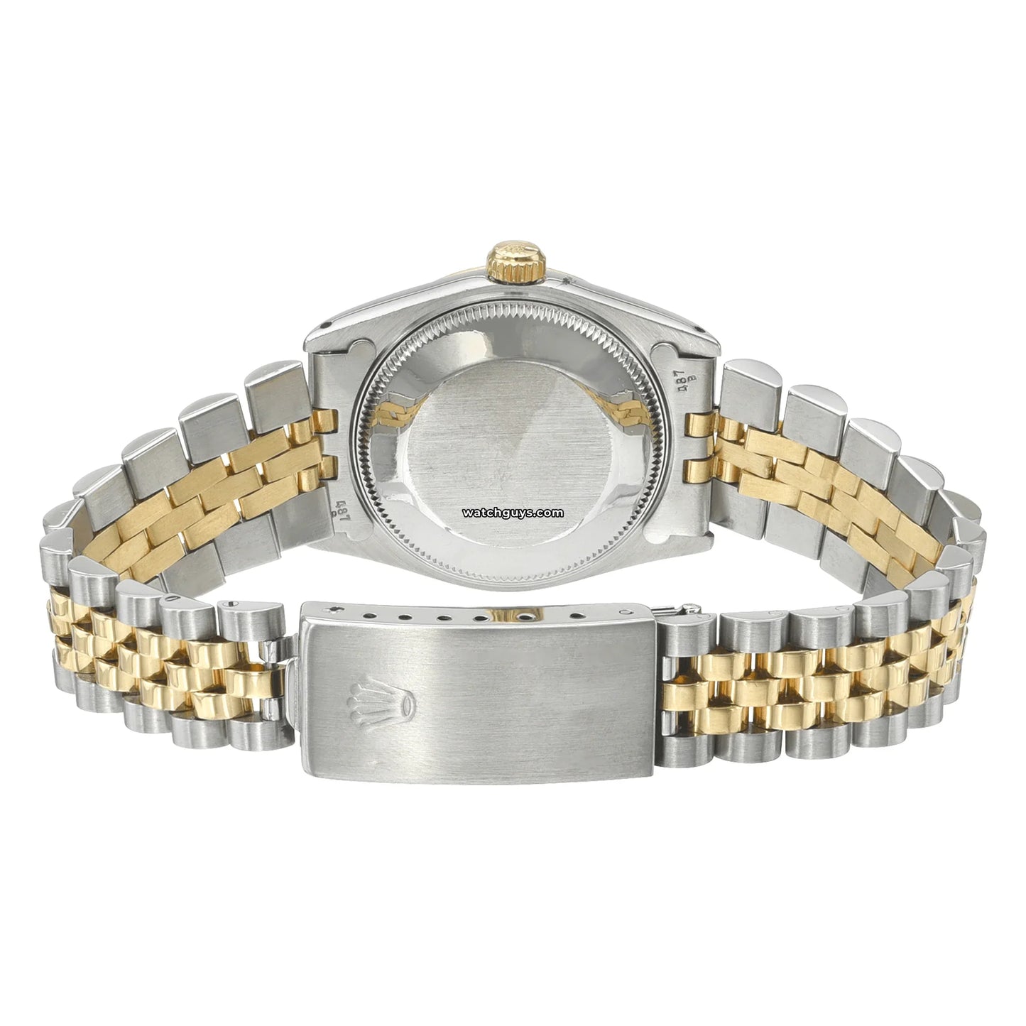 Rolex Datejust 68273 Two Tone Silver