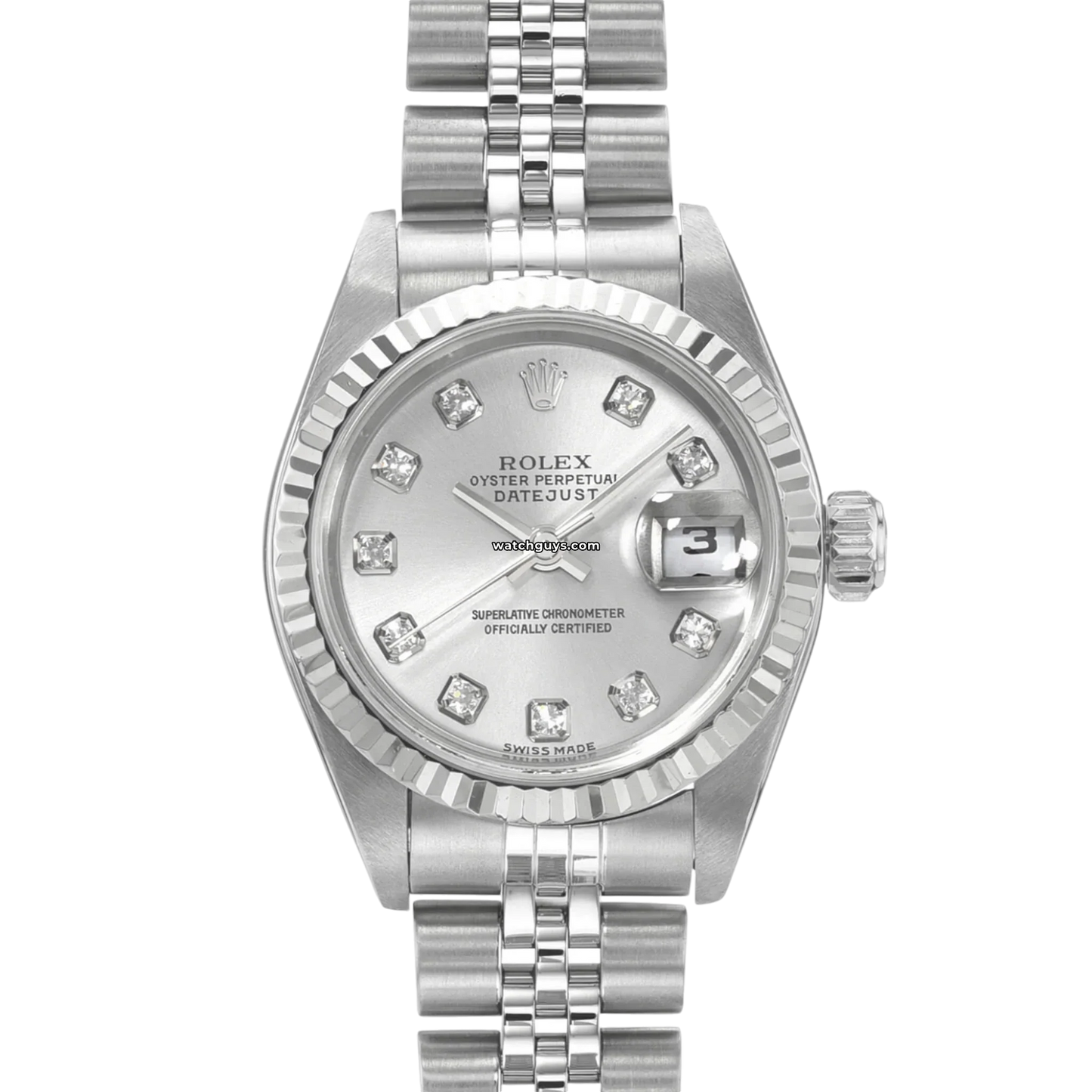 Rolex Datejust 79174 Silver Diamond