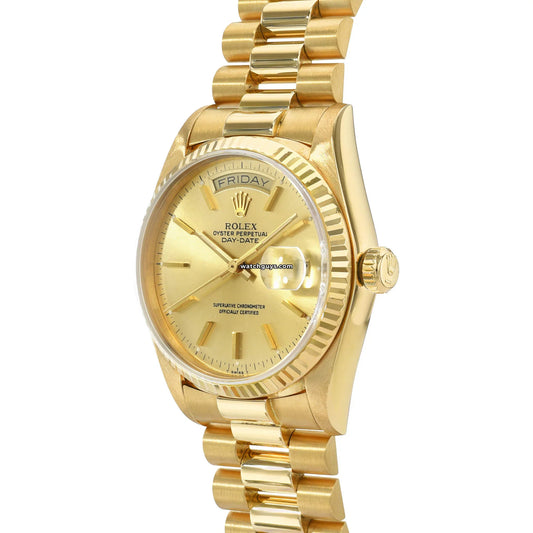 Rolex Day-Date 18038 Champagne