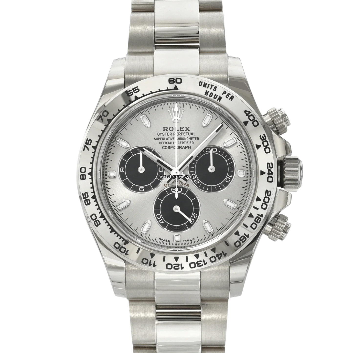 Rolex Daytona 116509 Steel Dial 18K White Gold