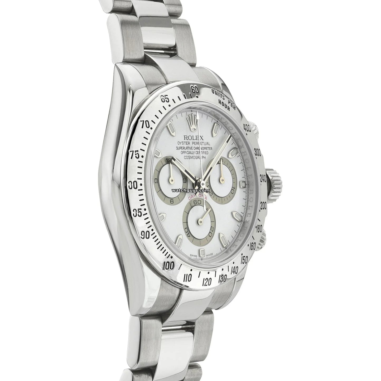Rolex Daytona 116520 White