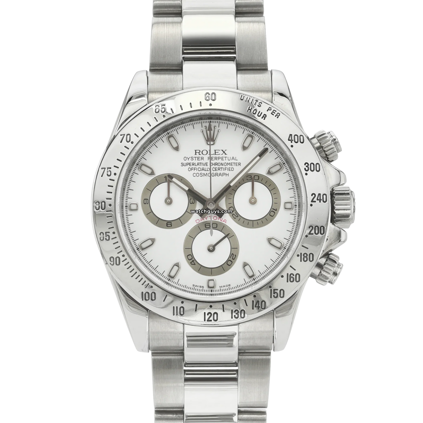 Rolex Daytona 116520 White