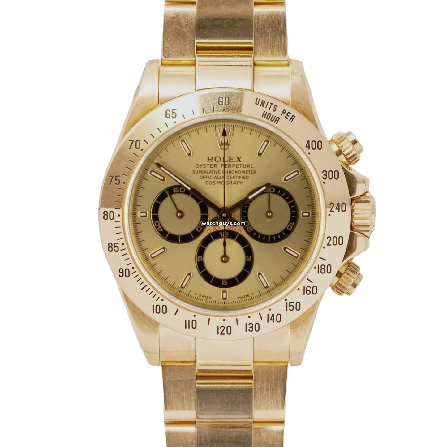 Rolex Daytona Zenith 16528 Champagne