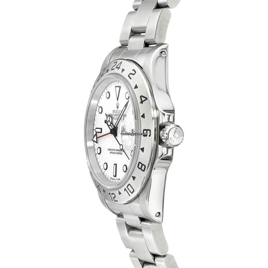 Rolex Explorer II 16570 Polar White