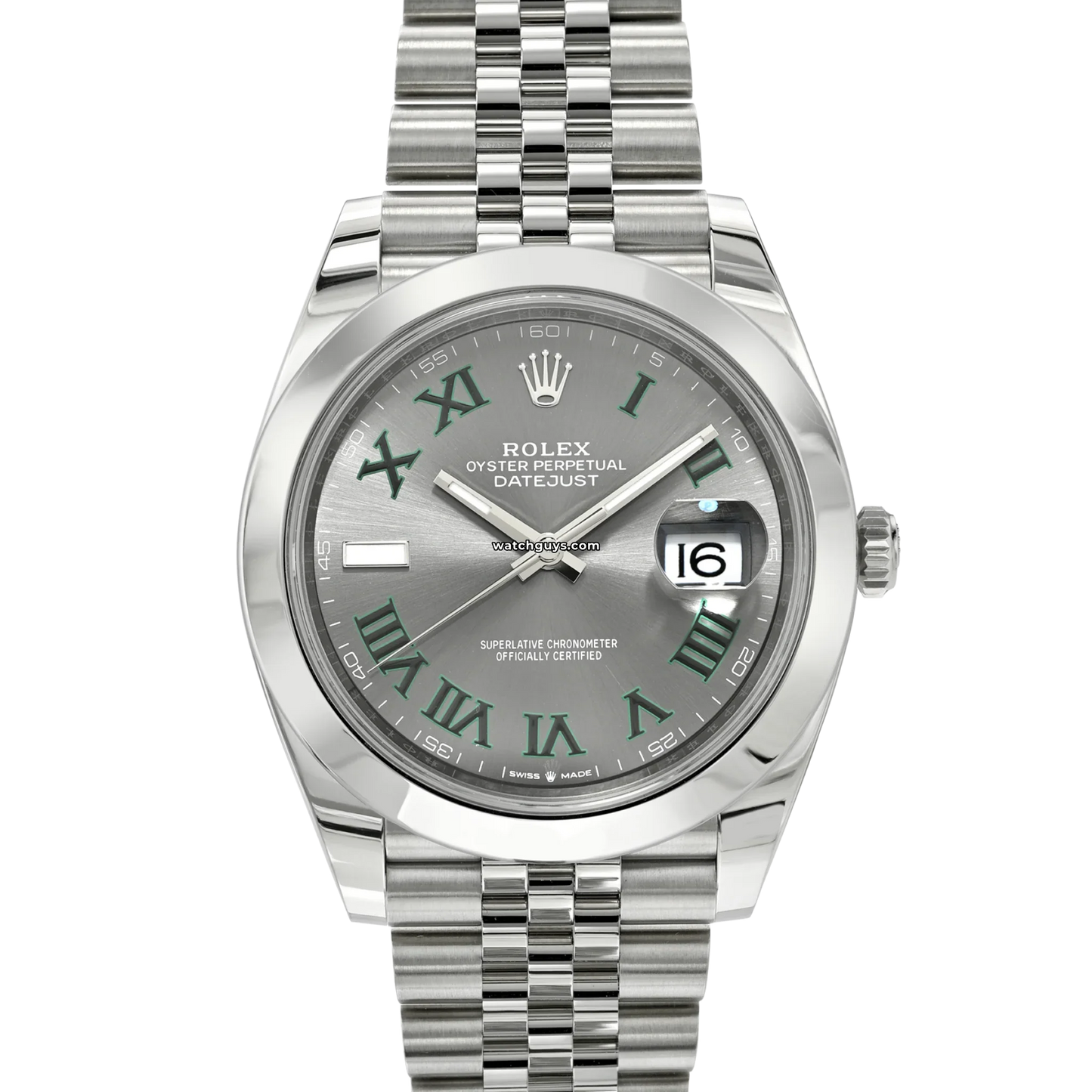 Rolex Datejust 126300 Wimbledon Jubilee