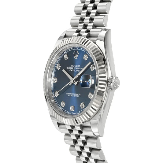 Rolex Datejust 126334 Blue Diamond Jubilee