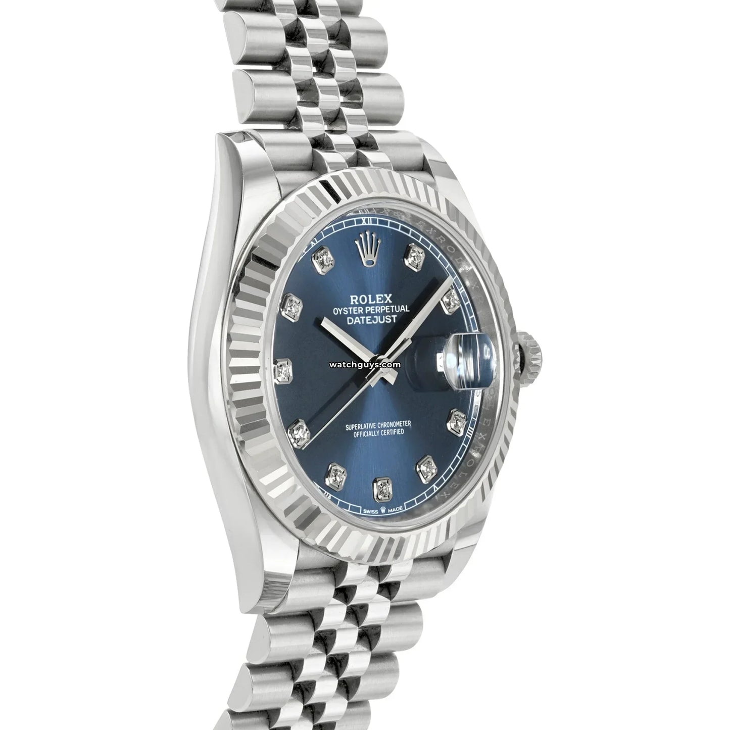 Rolex Datejust 126334 Blue Diamond Jubilee