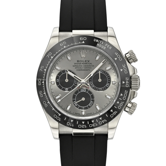 Rolex Daytona 116519LN Oysterflex Steel Dial