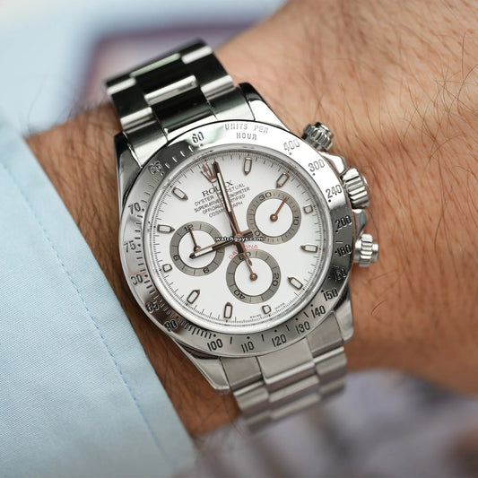 Rolex Daytona 116520 White